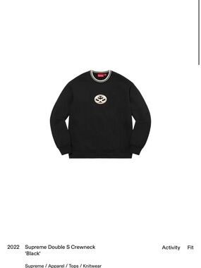 Supreme | Sweaters | Supreme Kanji Logo Crewneck Black | Poshmark